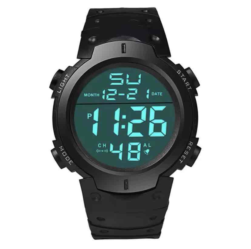 Reloj digital con Luz - miniatura 2