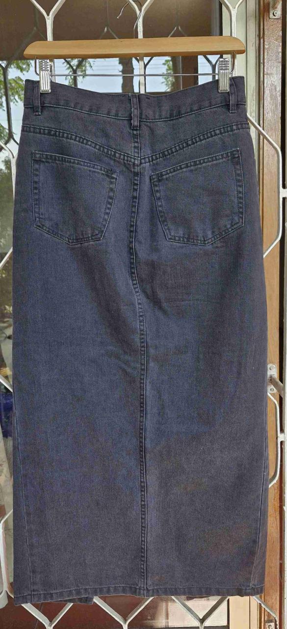 Falda Bimba y Lola denim gris - miniatura 3