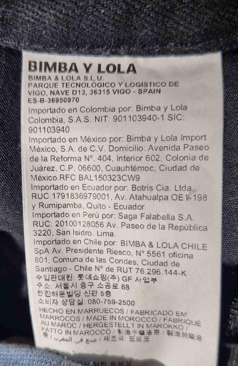 Falda Bimba y Lola denim gris - miniatura 5