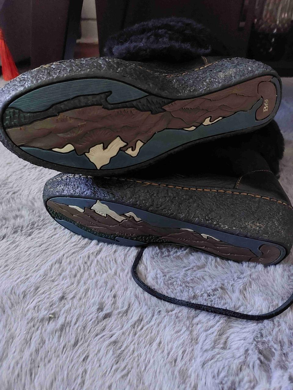Botas negras de cuero con forro - miniatura 3