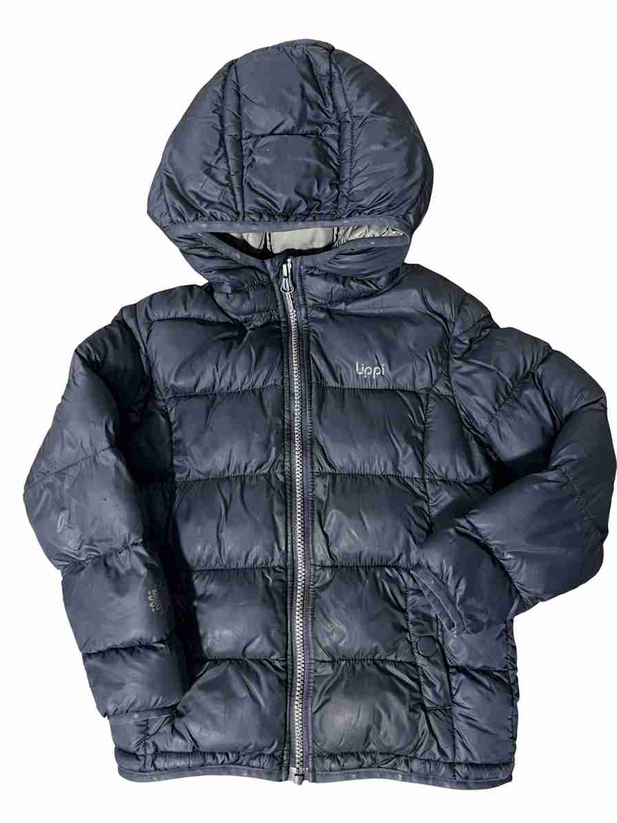 Parka azul con capucha Lippi niños - miniatura 2