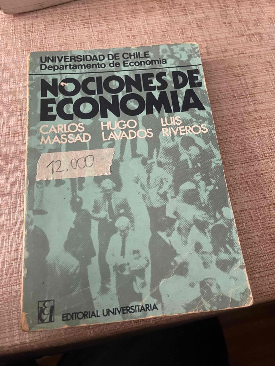 Libro Nociones de Economía usado