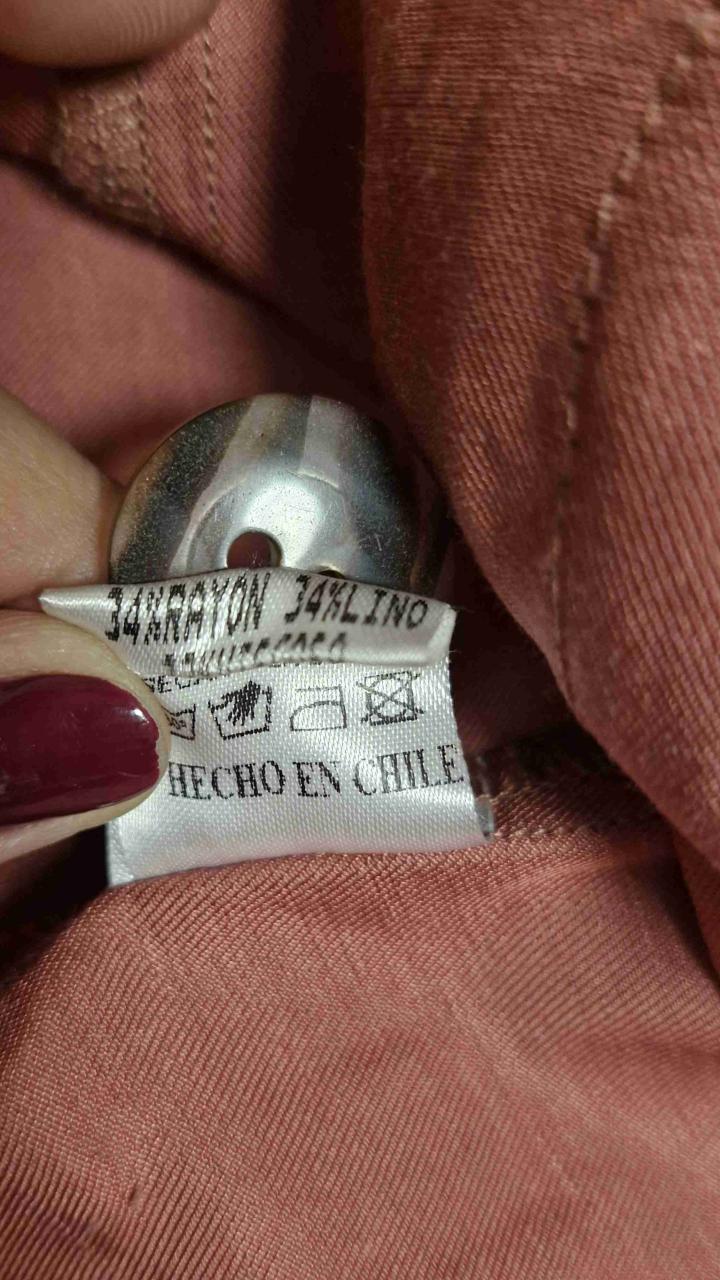 Chaqueta palo rosa Singolare - miniatura 4