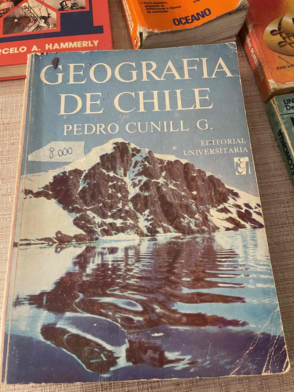 Libro Geografía de Chile Pedro Cunill