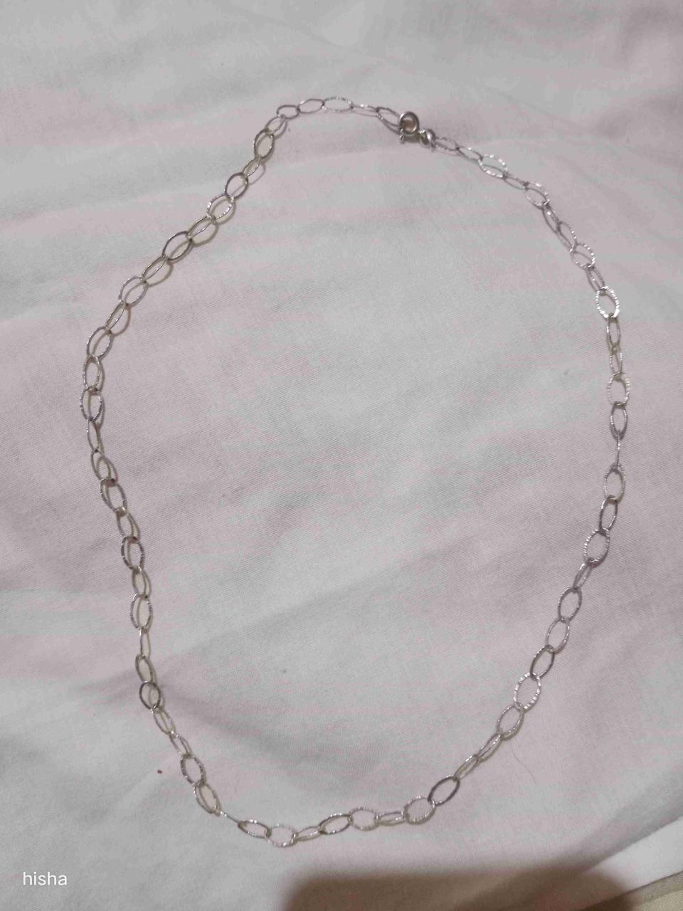 Conjunto de Cadena de eslabones plata 925 - miniatura 3