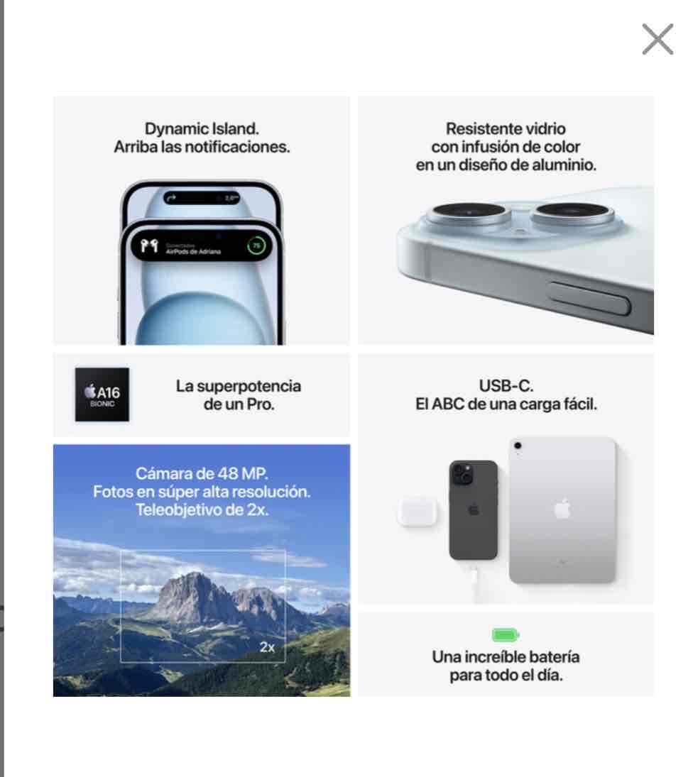 iPhone 15 128GB Negro - miniatura 4