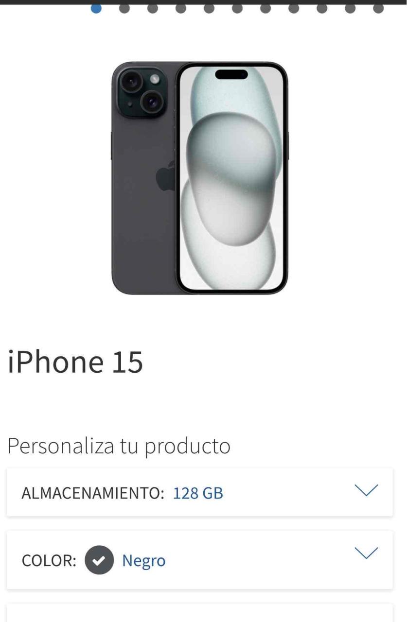 iPhone 15 128GB Negro - miniatura 6