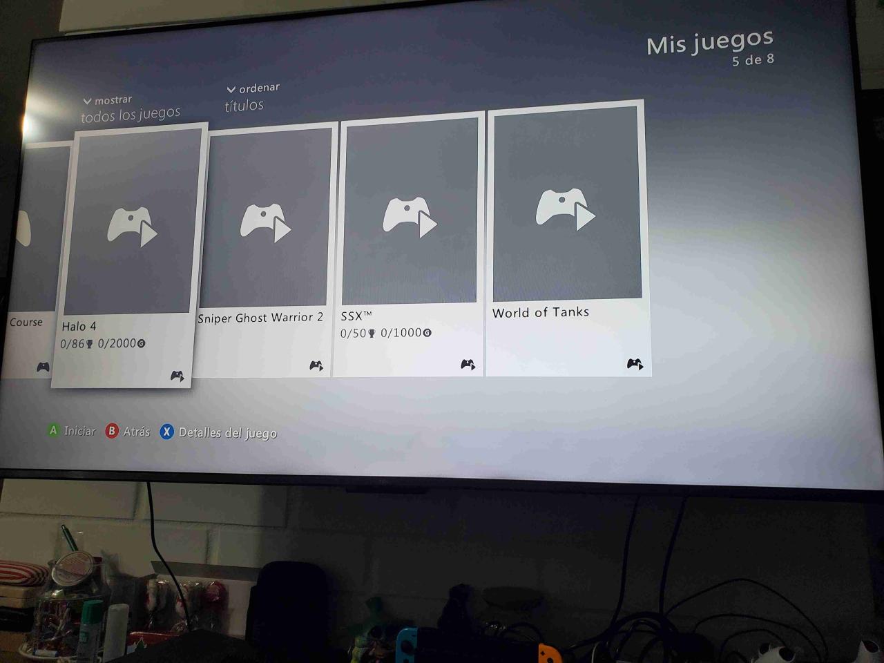 Consola Xbox 360 con juegos - miniatura 4