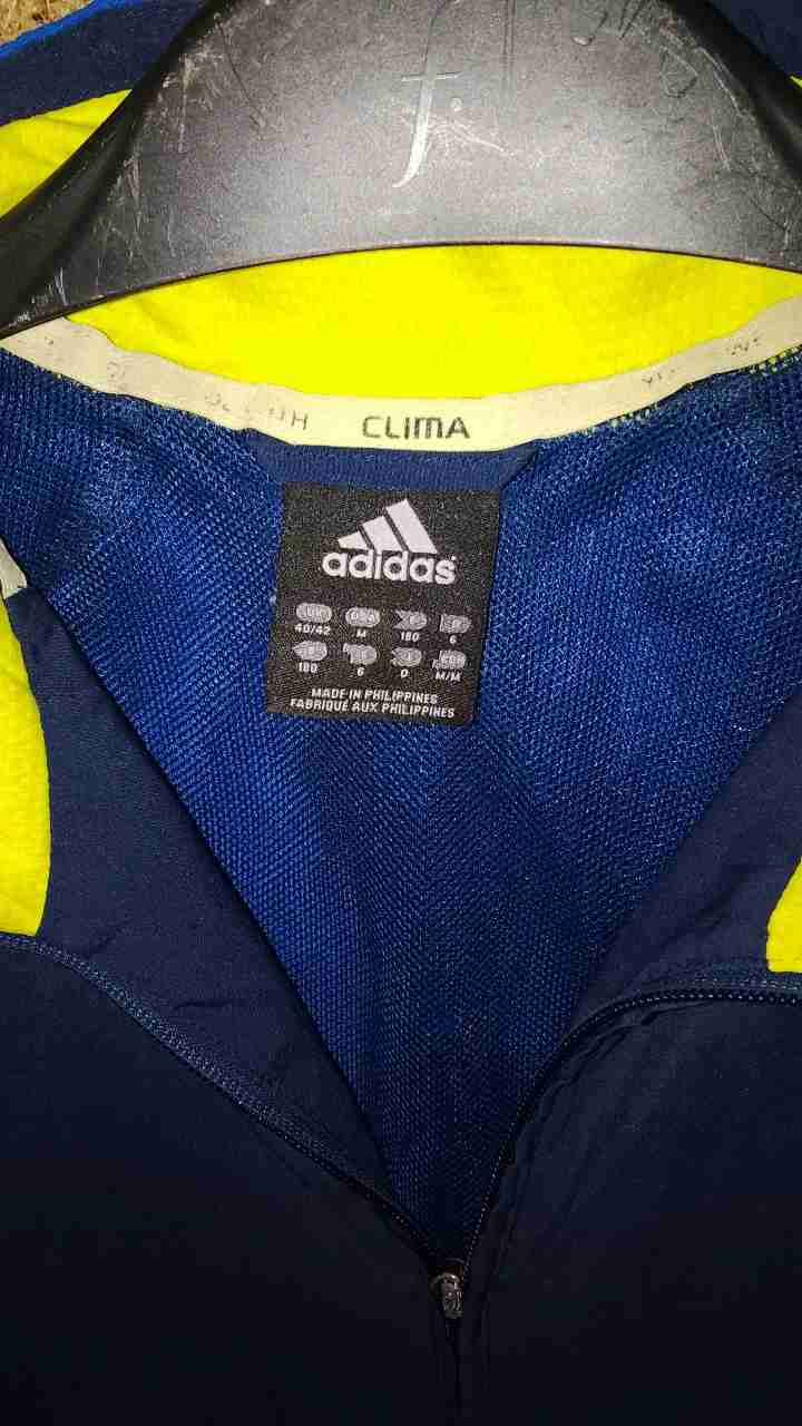 Chaqueta deportiva azul Adidas - miniatura 3