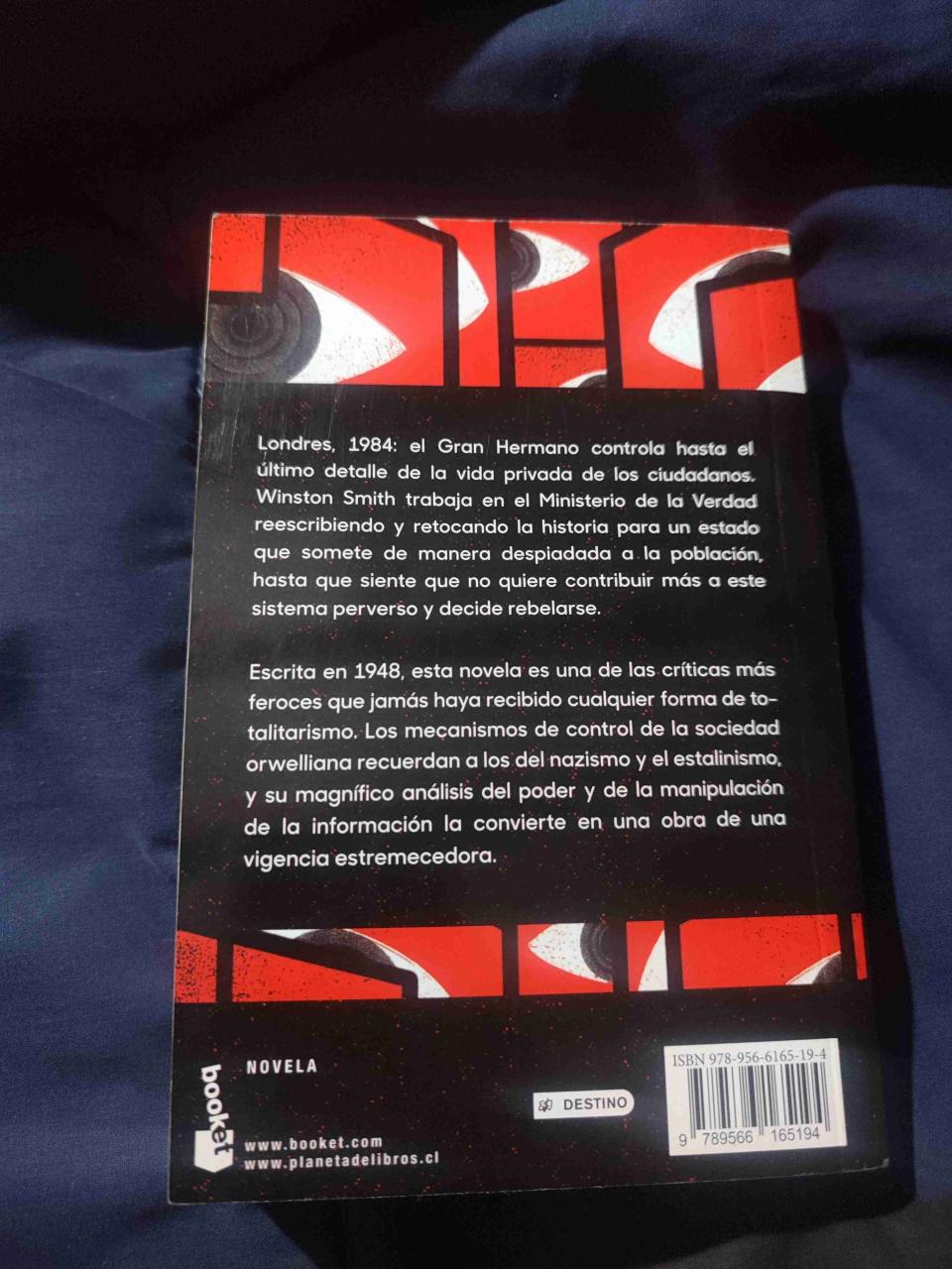 Libro '1984' de George Orwell - miniatura 3