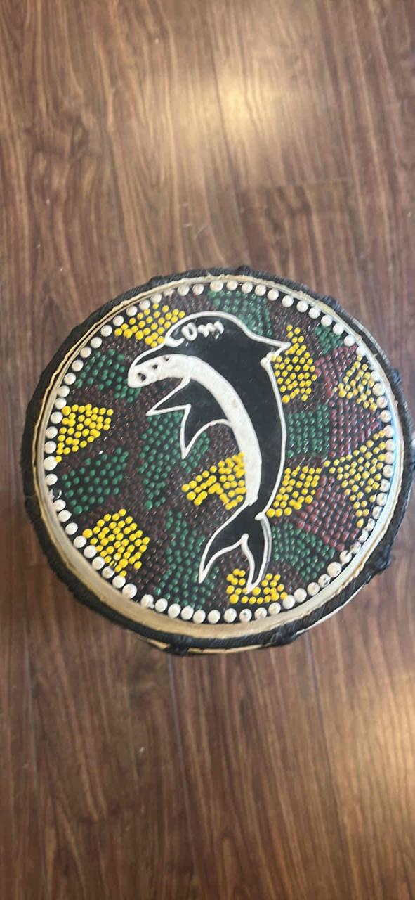 Djembe artesanal mediano - miniatura 2