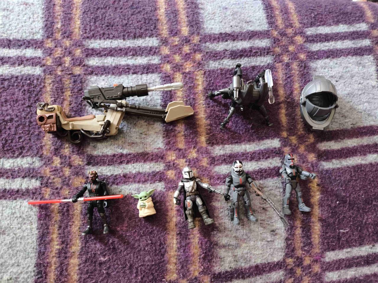 🚀 Lote Star Wars: Figuras, Vehículo y Accesorios ( - miniatura 1