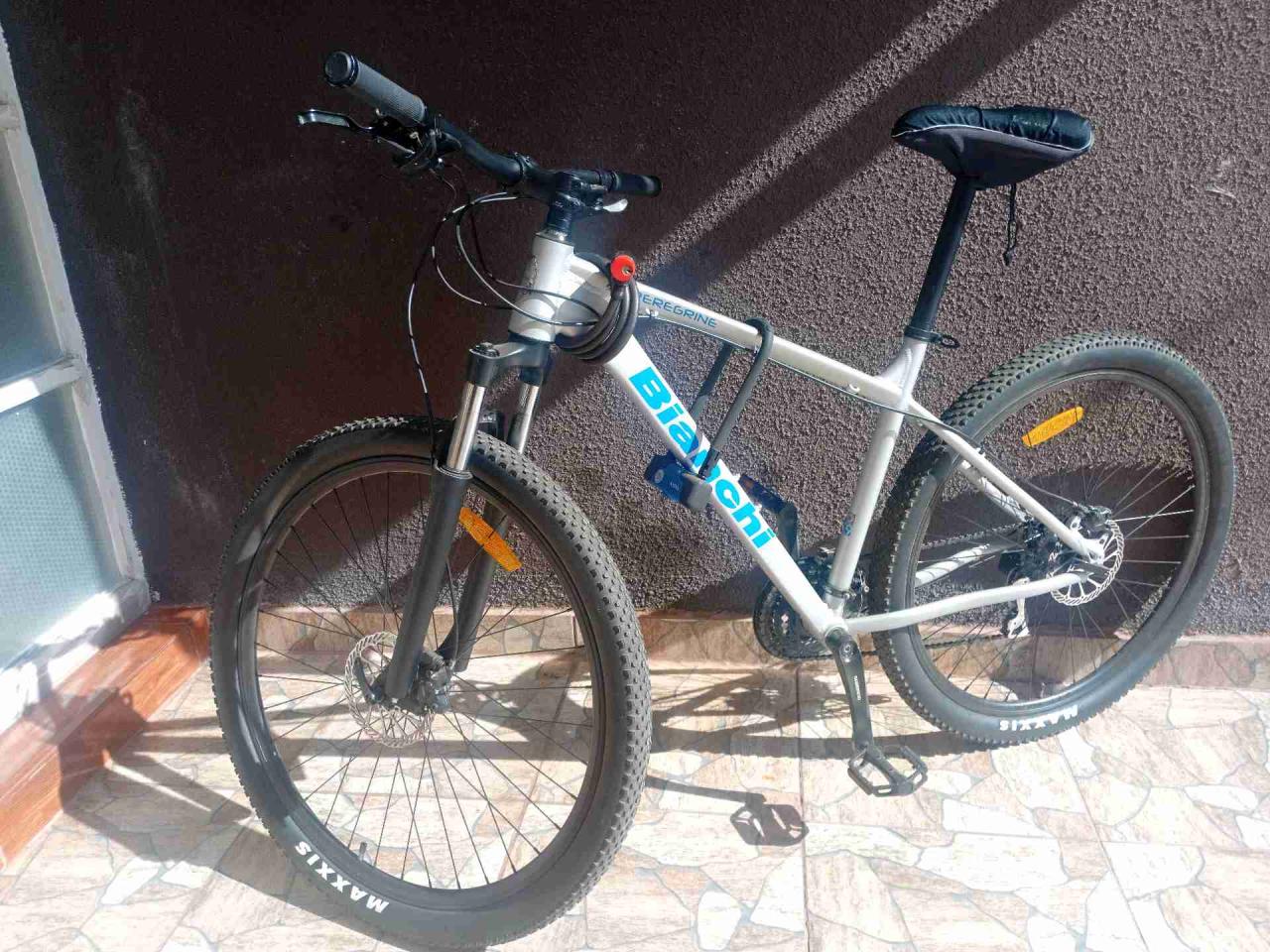 Bicicleta de montaña Bianchi gris - miniatura 1