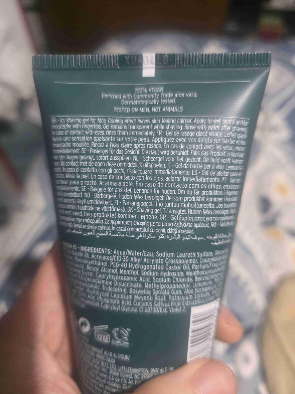 Gel de afeitar Maca Root & Aloe - miniatura 2