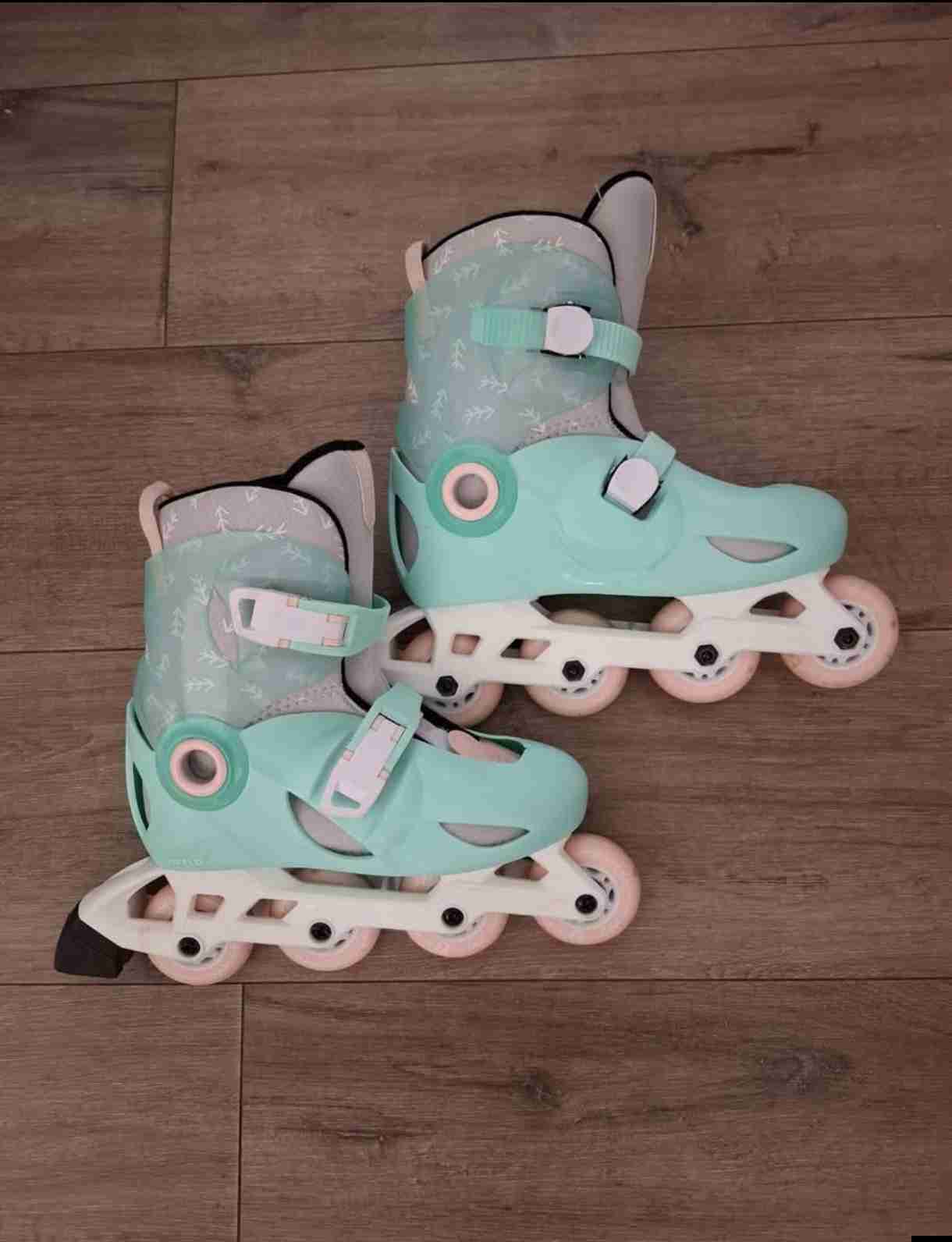 Patines línea talla 32-34 y Kit de protección - miniatura 1