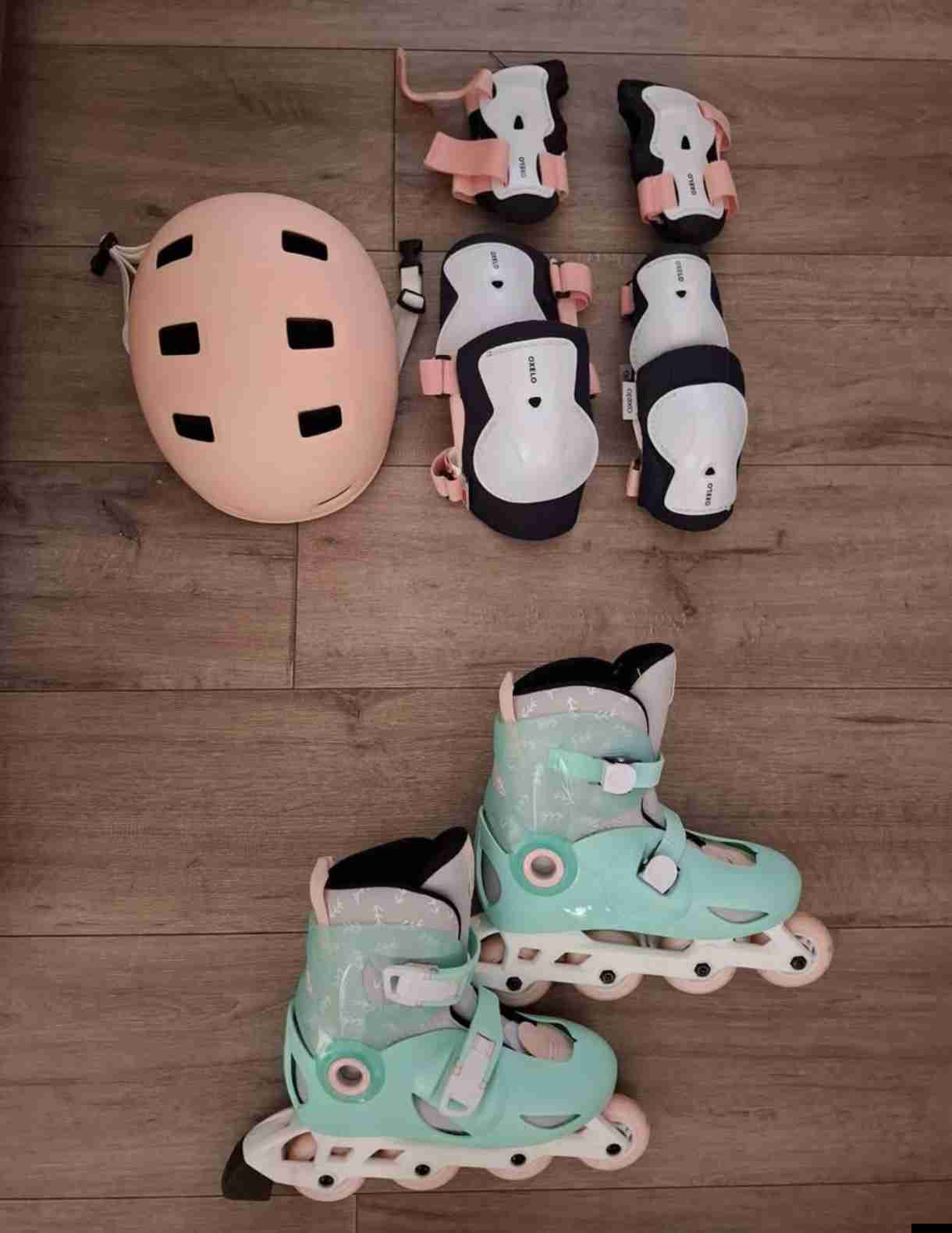 Patines línea talla 32-34 y Kit de protección - miniatura 2