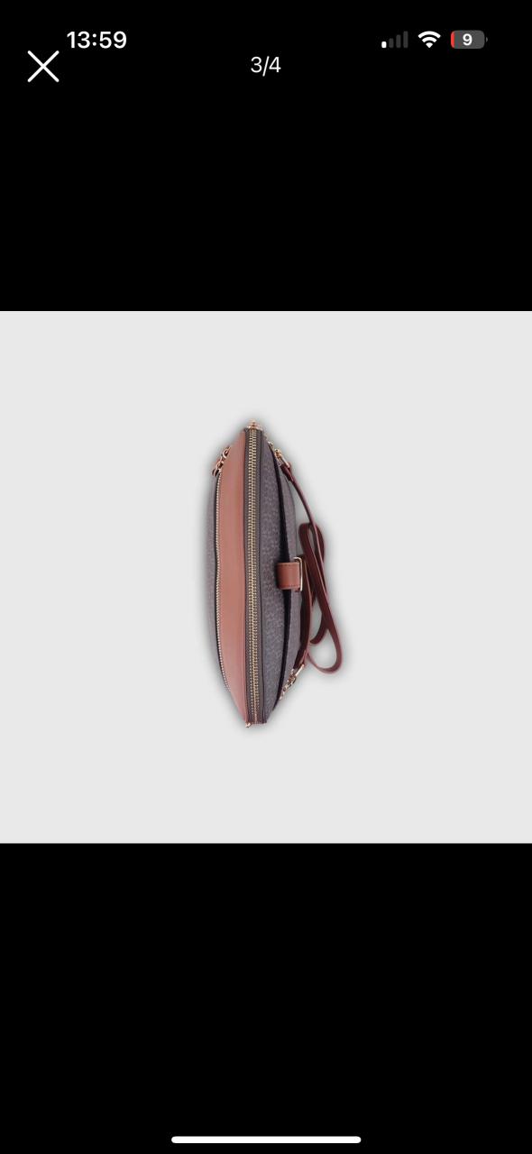 Cartera de hombro café - miniatura 2