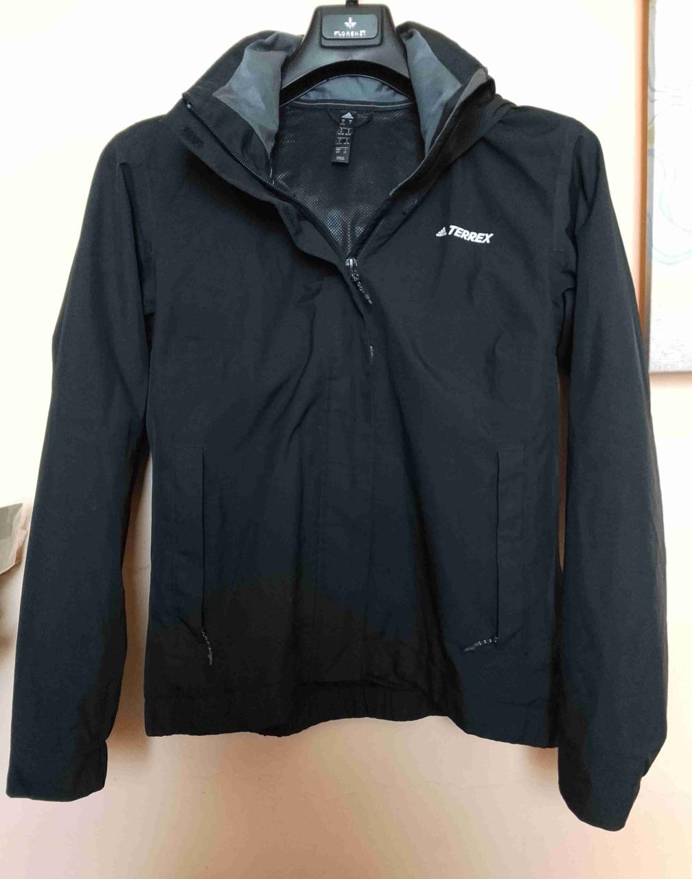 Chaqueta negra Terrex impermeable - miniatura 1
