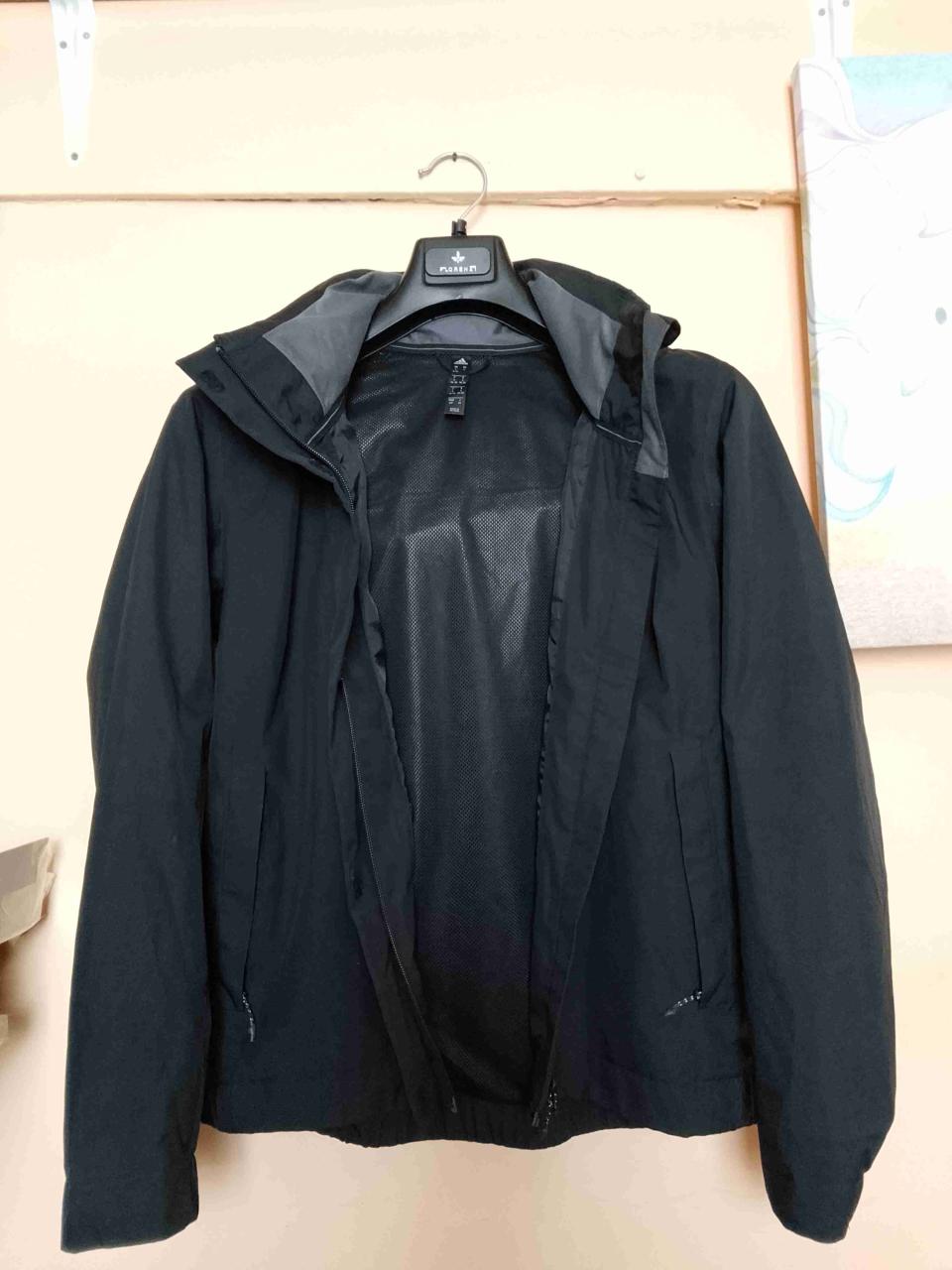 Chaqueta negra Terrex impermeable - miniatura 5