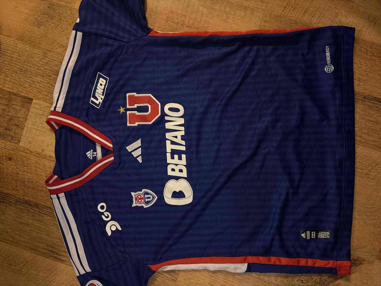 Camiseta Azul Universidad de Chile 2023 - miniatura 1