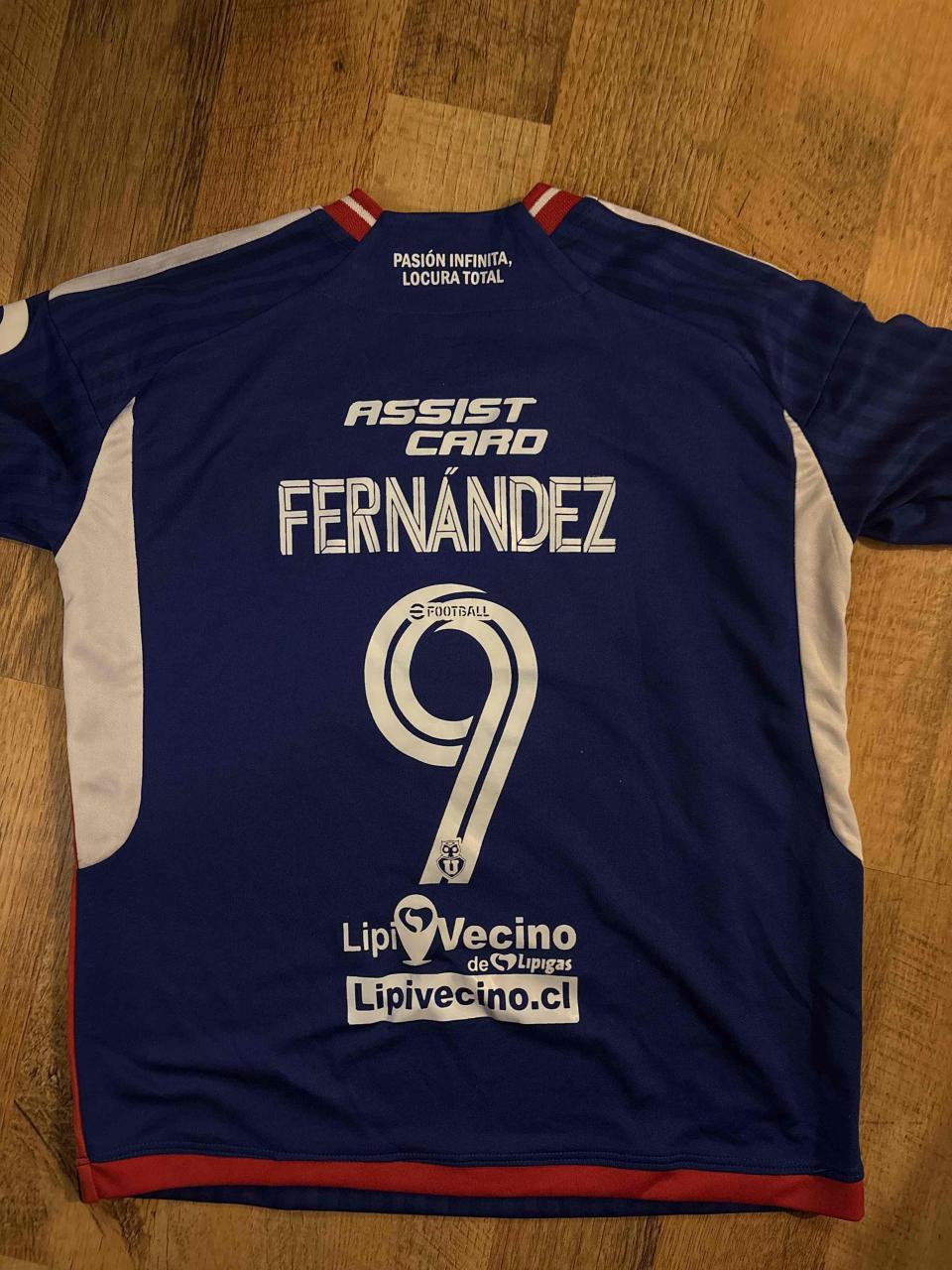 Camiseta Azul Universidad de Chile 2023 - miniatura 2