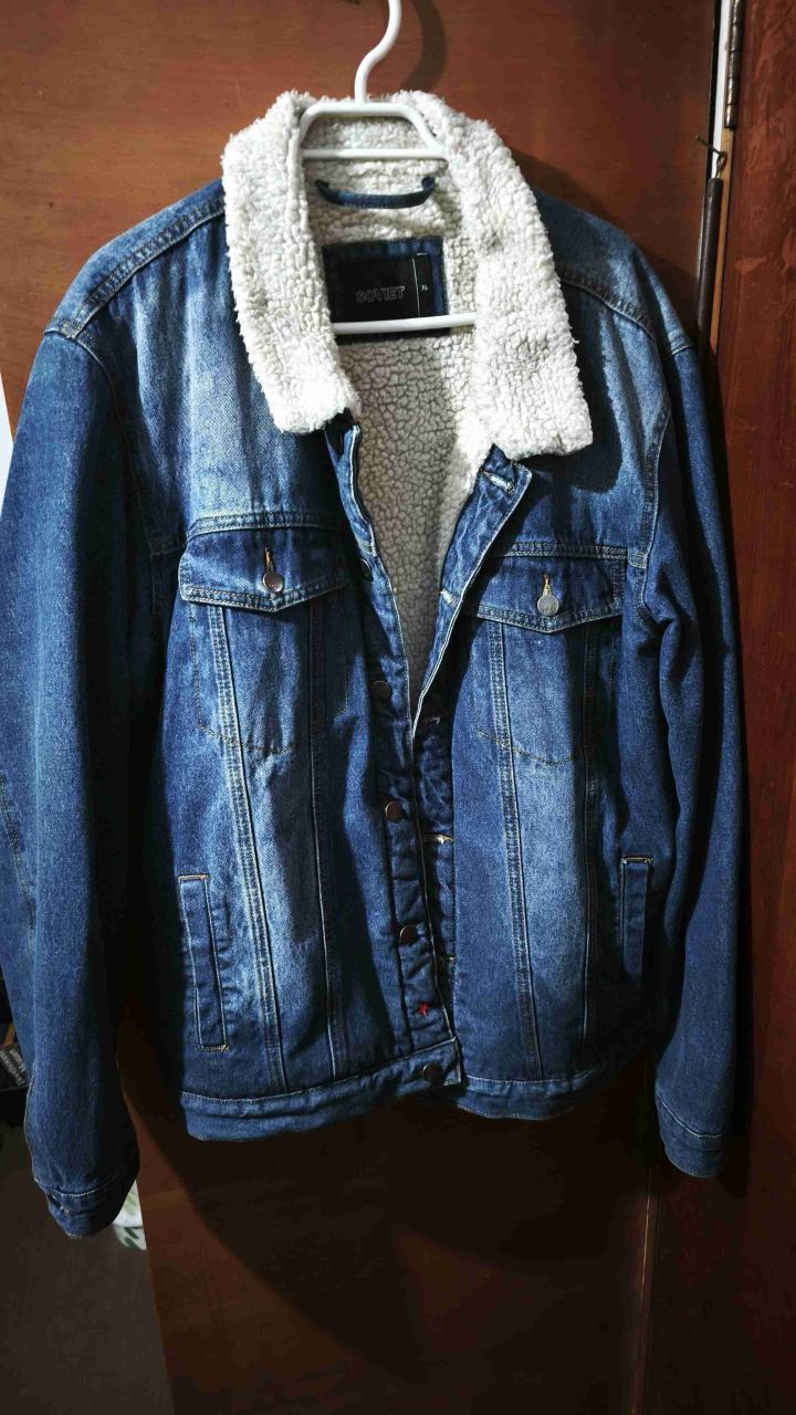 Chaqueta de mezclilla con forro XL - miniatura 1