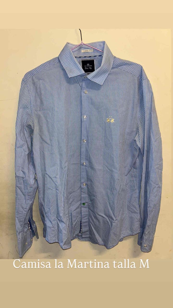 Camisa azul La Martina
