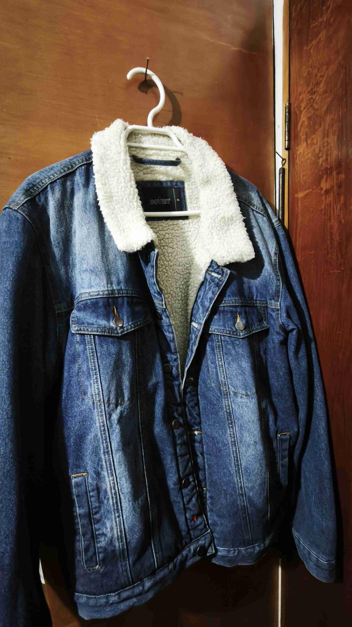Chaqueta de mezclilla con forro XL - miniatura 2