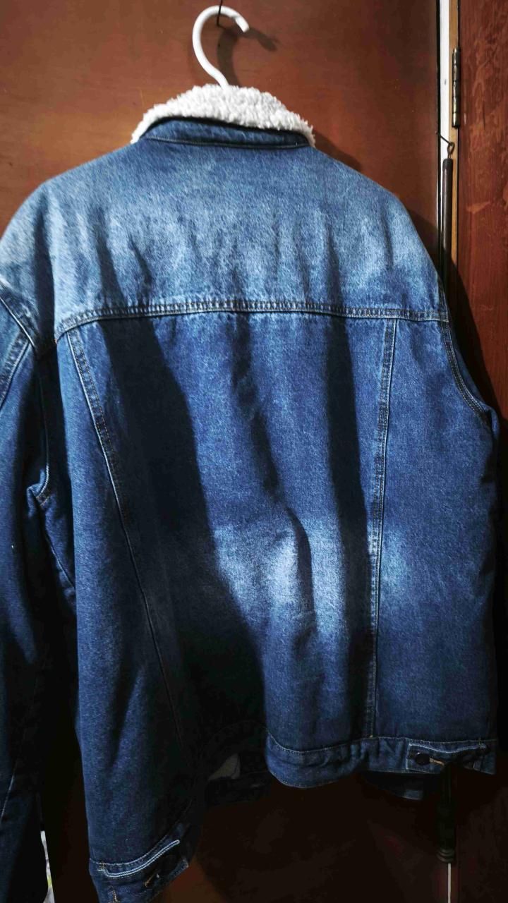Chaqueta de mezclilla con forro XL - miniatura 3