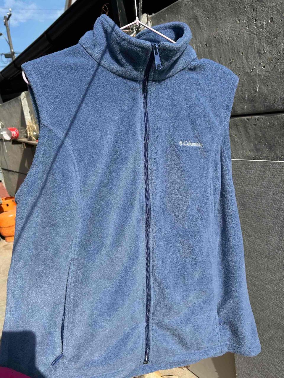 Chaleco polar azul Columbia