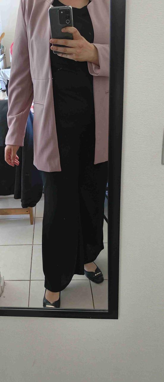 Blazer rosa palo Nicopoly - miniatura 2