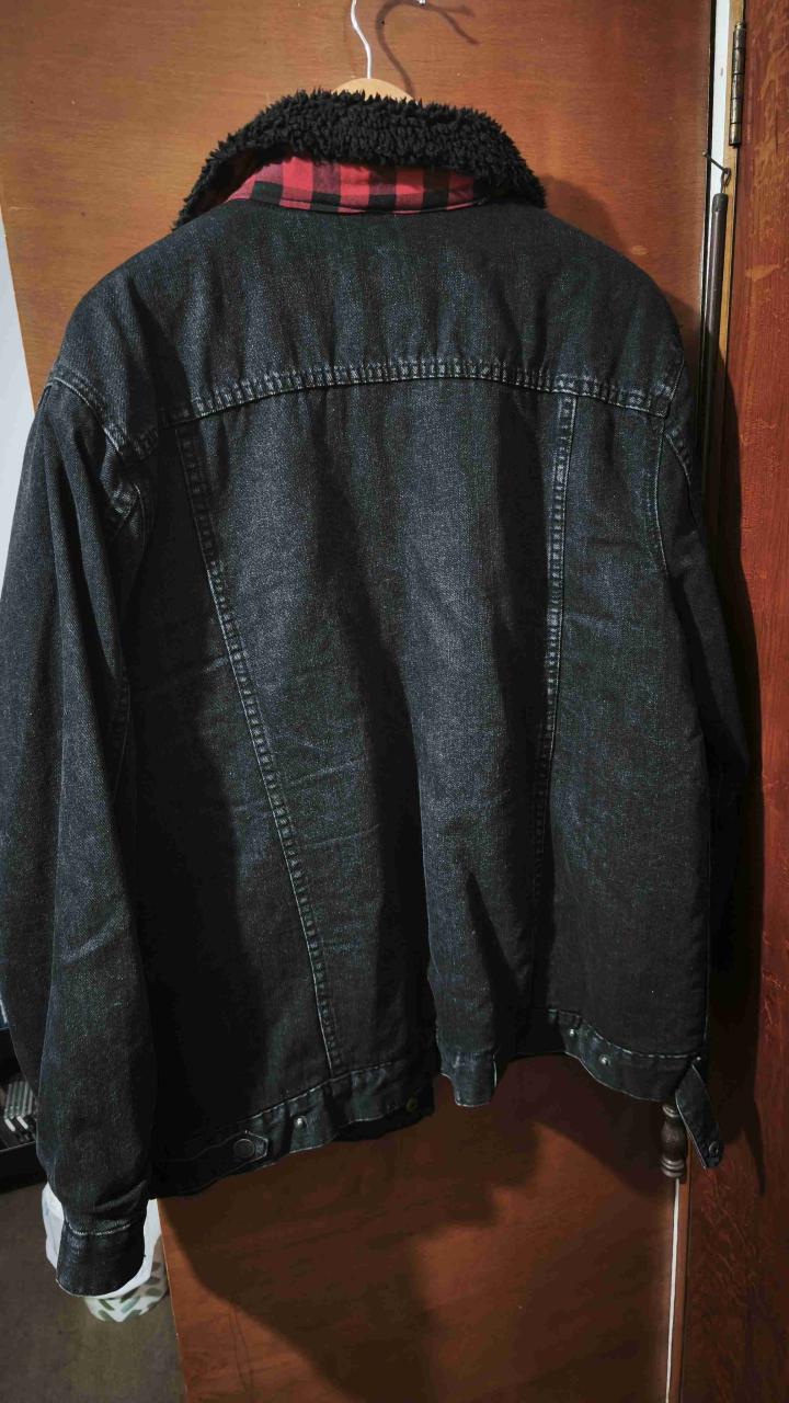 Chaqueta de mezclilla negra Foster - miniatura 2