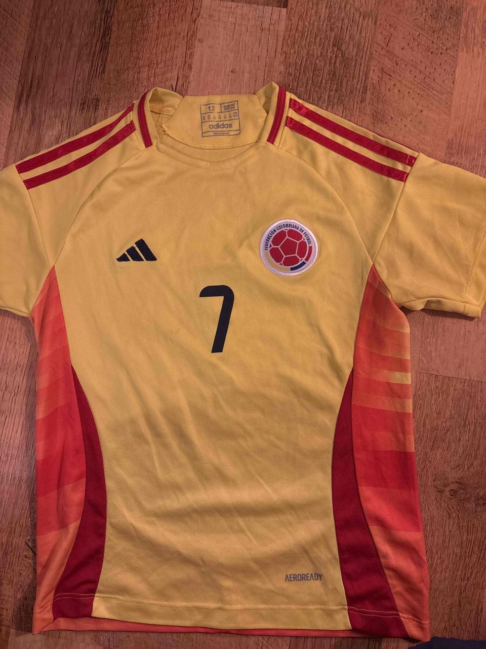Camiseta amarilla selección Colombia - miniatura 1