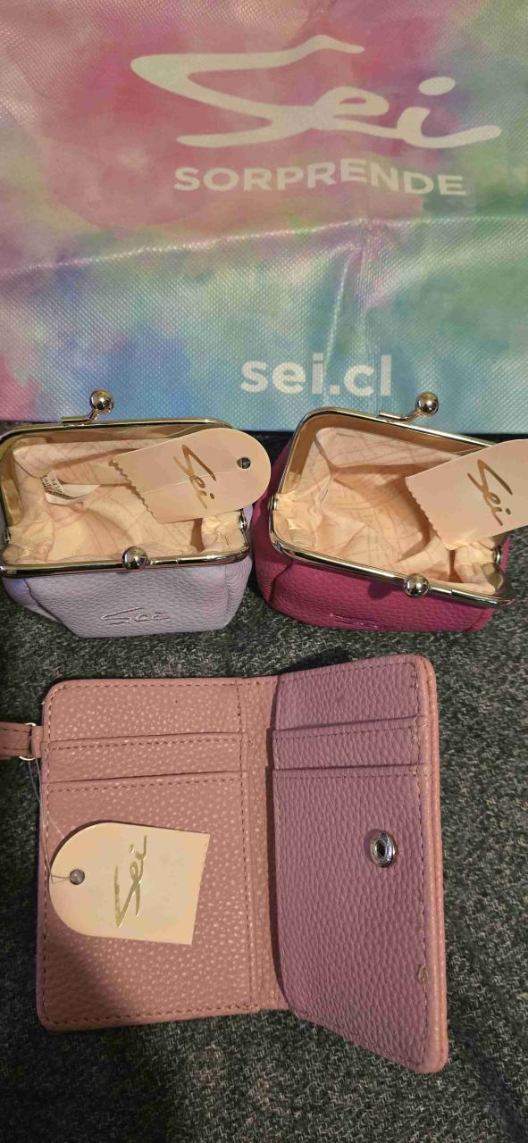 Conjunto de monederos y cartera Sei - miniatura 5