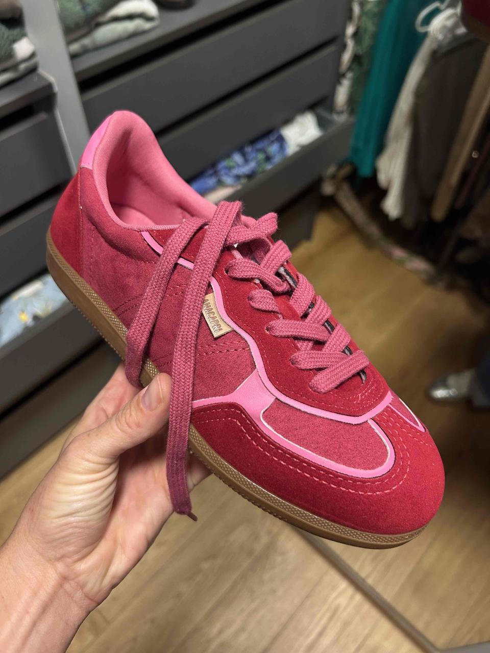 Zapatillas deportivas rosadas NIEVAS - miniatura 1