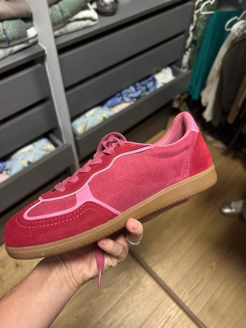 Zapatillas deportivas rosadas NIEVAS - miniatura 2