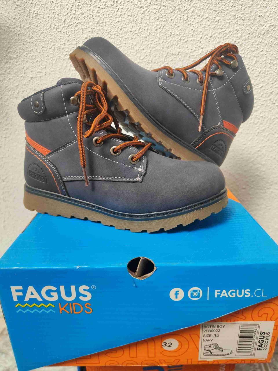 Zapatillas Fagus Kids Verde Talla 33 - miniatura 4