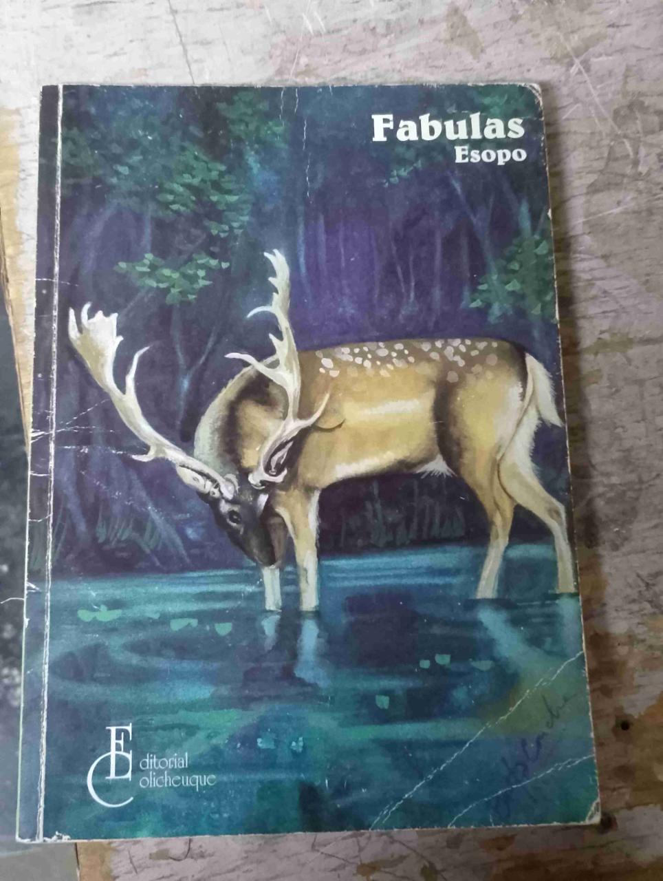 Libro Fabulas Esopo.Editorial Colicheuque - miniatura 1