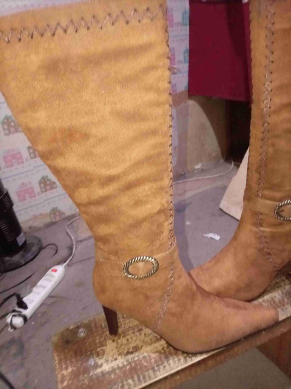 Botas largas marrón claro - miniatura 2