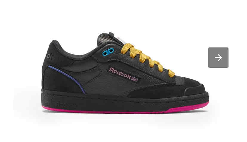 Zapatillas Reebok con cordones amarillos - miniatura 2