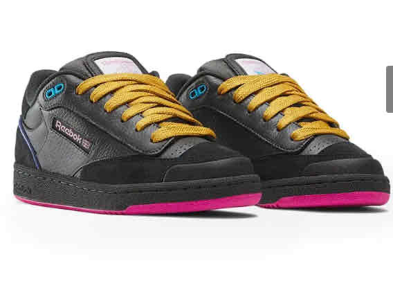 Zapatillas Reebok con cordones amarillos - miniatura 3