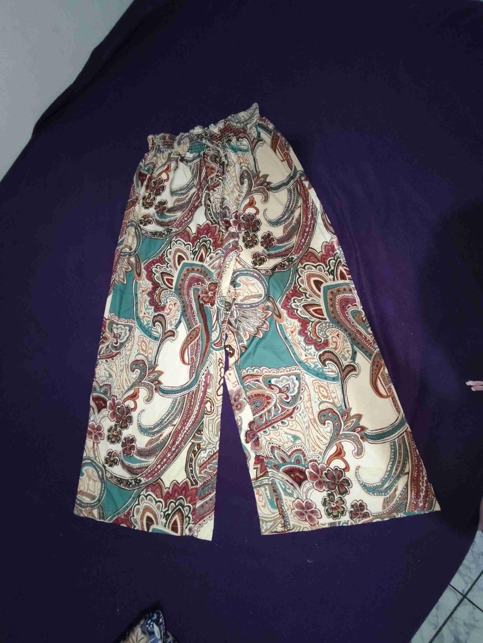 Pantalón larga estampado bohemio - miniatura 2