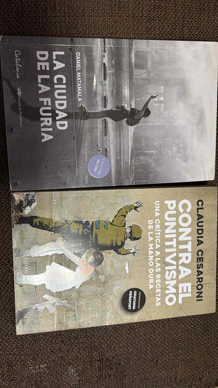 Set de libros "La ciudad de la furia" y "Contra el punitivismo" - miniatura 1