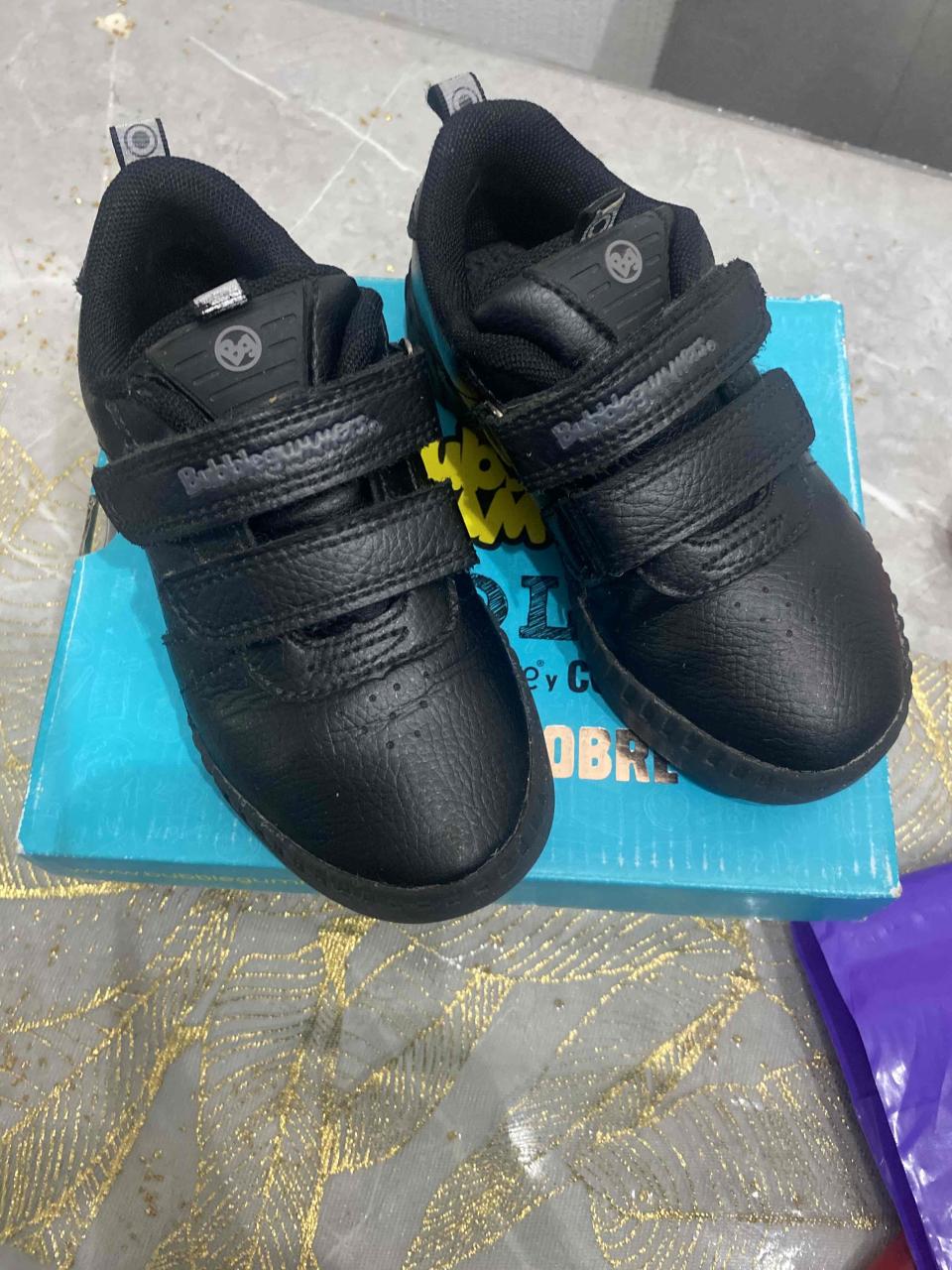 Zapatillas n28 negras para niños Bubblegummers - miniatura 2