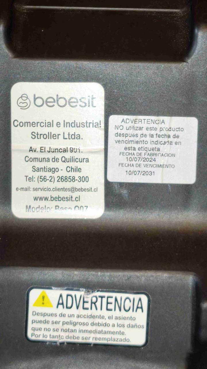 Silla de auto Bebesit negra - miniatura 4