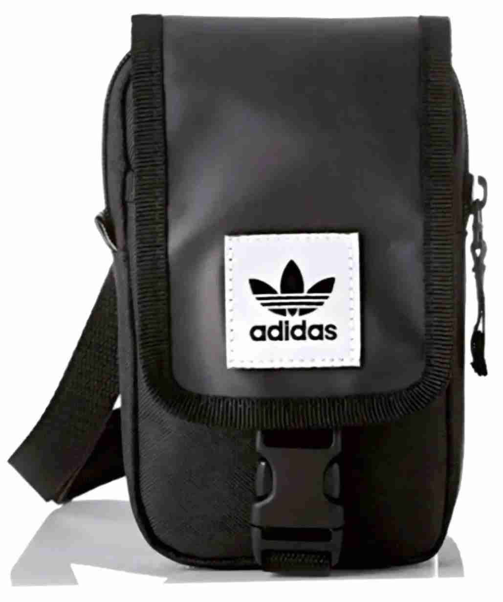 Bolso Bandolera Adidas Map Bag Color Negro - miniatura 2
