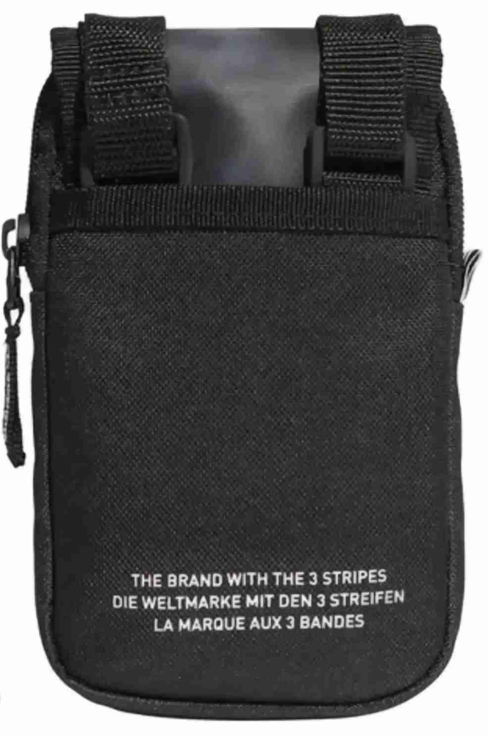 Bolso Bandolera Adidas Map Bag Color Negro - miniatura 3