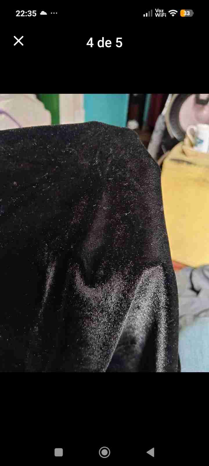 Pantalones de terciopelo negros - miniatura 4