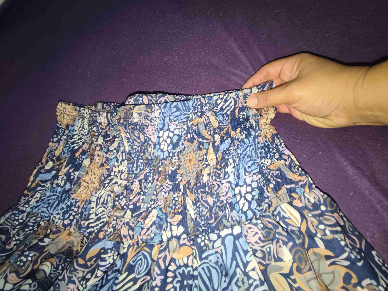 Pantalón amplio floral multicolor - miniatura 2