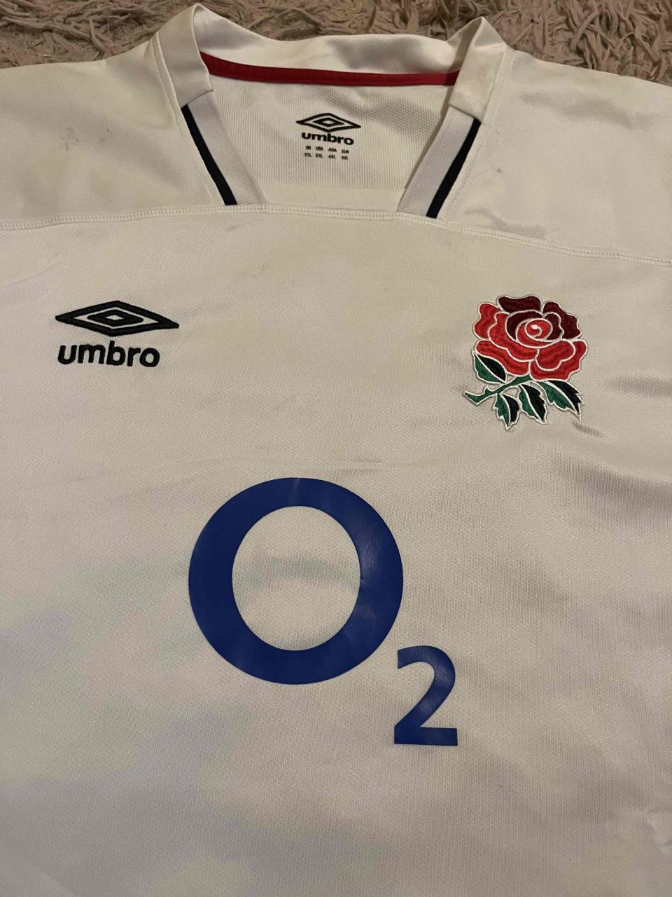 Polera deportiva rugby talla XXL  Inglaterra - miniatura 4